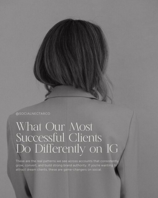 After working with dozens of interior designers as well as closely watching top-performing accounts on Instagram, certain patterns become impossible to ignore. 

The designers who consistently grow, build strong brand recognition, and attract better-fit clients aren’t chasing trends or posting randomly. Every post is rooted in clarity, consistency, and intentional strategy, creating content that feels purposeful rather than reactive.

When your messaging, visuals, and visibility work together, Instagram becomes a powerful tool for positioning, trust-building, and long-term business growth.

📍Save this for later, share it with a designer friend, and reach out to me when you’re ready to build a smarter, more strategic approach to your marketing.
