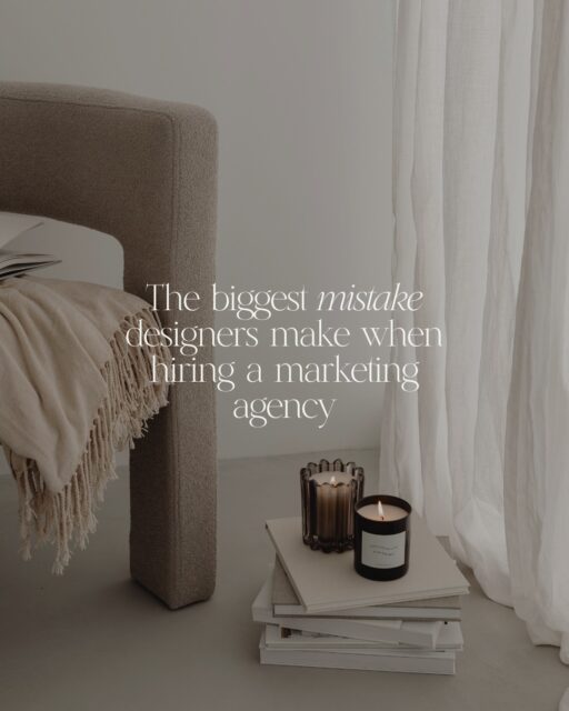 One of the biggest mistakes I see interior designers make is choosing a marketing agency based on price alone. While cost is always a factor, the more important question is: Does the agency truly understand your industry?

Before specializing exclusively in interior designers, I worked with businesses across countless industries. And I can confidently say, marketing for interior design is unlike any other.

I've had many designers tell me they worked with a marketing agency that just "didn't get it."

They didn't understand the language of interior design. They misused industry terminology and wrote captions that didn't sound like a designer wrote them. They didn't understand that a single project can take months—or even years—from concept to completion, so they expected a constant stream of new content instead of knowing how to strategically maximize existing work.

They didn't understand the reality of a designer's day. Between client meetings, sourcing, site visits, installations, and managing projects, there's rarely time to create content every day.

Most importantly, they didn't understand how homeowners actually choose an interior designer—or how to create content that builds trust long before someone is ready to inquire.

A general marketing agency may know how to create content.

A specialized agency understands which content resonates with your ideal clients, why it matters, and how it supports your business goals.

#socialmediastrategy #marketingstrategy #interiordesigner #businessgrowth #contentmarketing