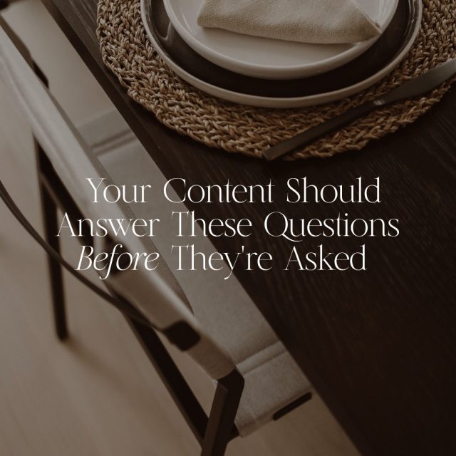 Potential clients are forming an impression of your business long before they submit an inquiry.

They’re quietly trying to understand whether your style fits their vision, whether they can trust you with their home, what makes your process different, and what working with you would actually feel like.

Your content should answer those questions before the first conversation ever happens.

Save this checklist and use it to identify what your current content may be leaving unanswered.

#interiordesignmarketing #interiordesignbusiness #marketingfordesigners #contentmarketing #socialmediastrategy