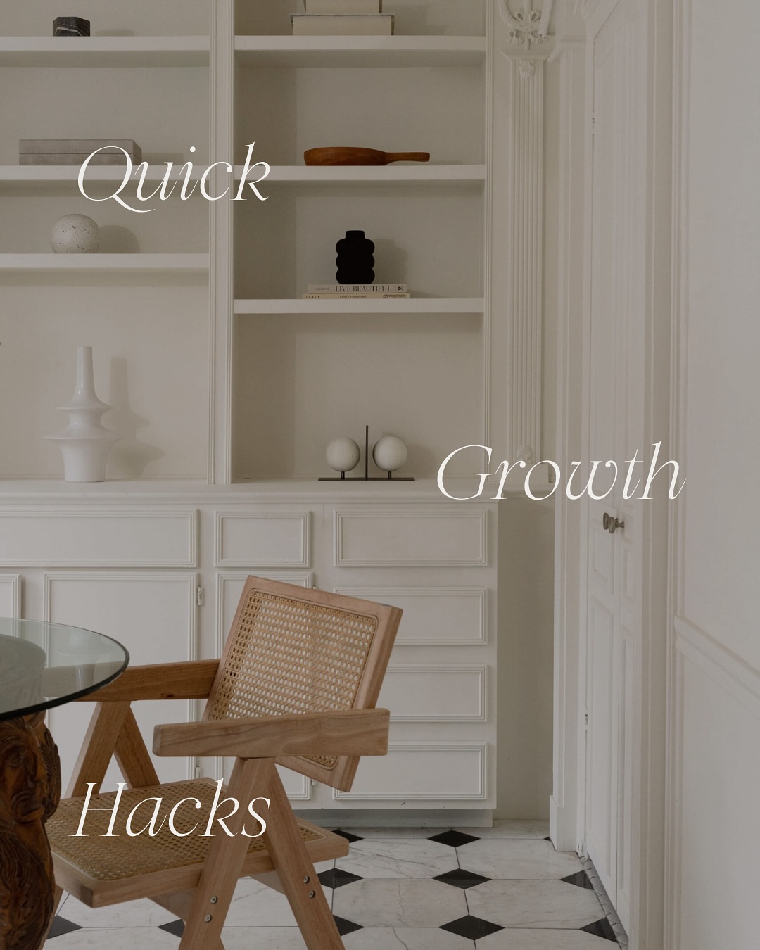 You asked for quick growth hacks in my broadcast channel this week, so let’s dive in...
Now, I want you to remember that social media is a long game. Growth doesn’t happen overnight, but there are ways to speed it up if you’re intentional about how you show up. 
If I were an interior designer trying to grow quickly on Instagram, I wouldn’t just post my pretty photos and hope for the best. I’d lean into strategies that actually make a difference in visibility, engagement, and getting my work in front of the right people.
That means I would:
- Show my face regularly so potential clients can connect with me.
- Use Instagram’s newest features to take advantage of the algorithm’s boost.
- Boost my top posts to get more of the right eyes on my work.
- Double down on video to showcase projects, tips, and transformations.
- Steal my client’s words to create captions that connect and convert.
- Show up daily in stories to build trust and stay top of mind.
- Start collaborating with local builders, vendors, and photographers to expand my reach.
These hacks work best when you’re showing up consistently. They’ll amplify your reach, get more eyes on your work, and help turn followers into clients. Make sure to save for later!
#socialmediamarketing #instagramtips #growoninstagram #marketingstrategy #socialmediamanager