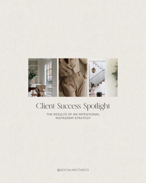 We love working with clients who already have a gorgeous portfolio but just don’t have a social media strategy in place to get it in front of the right people.

That was the case with this client. The beautiful work was already there. Our job was to figure out how to tell the story behind it, create a more intentional content strategy, and consistently show up in a way that felt true to her brand.

Sometimes, you don’t need to create something entirely new—you just need to do a better job of sharing what’s already there. 🤍

#clientsuccess #marketingresults #socialmediastrategy #interiordesignertips #instagramstrategy
