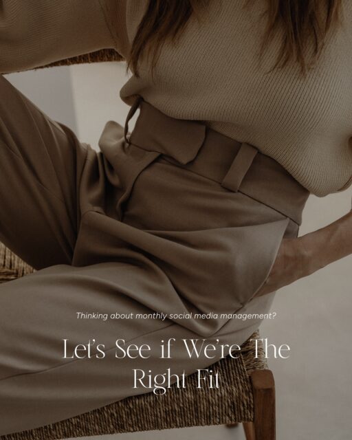 We’ve worked with so many wonderful interior designers over the years, and just like you and your clients, we’ve learned that the right fit makes all the difference.

Not every client is the perfect match for your design style, your process, or your vision… and the same goes for us.

The best social media partnerships happen when both sides are aligned in vision, communication, and trust. When a designer is ready to invest, collaborate, and lean into strategy, that’s when they start to see real results.

Social media management isn’t just posting pretty pictures. It’s a mix of brand strategy, content creation, storytelling, and consistency that builds recognition, trust, and real results. We work best with designers who recognize that and are ready to invest, trust the process, and see social media as a true extension of their brand. 🤝🏻