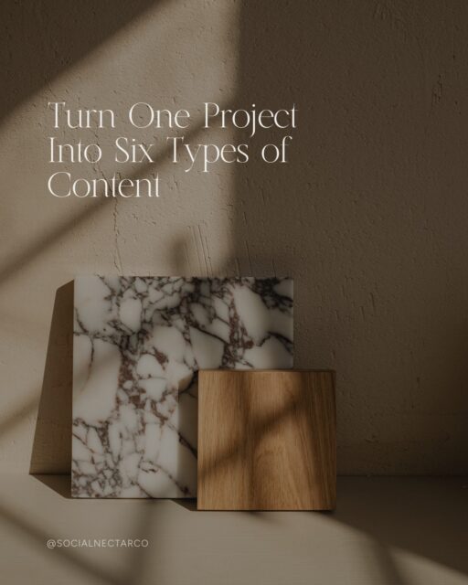 I often hear designers say they feel stuck because they’ve already shared their projects on social media.

I totally get that it may feel repetitive to post the same project more than once. But the truth is, people want to see your top projects more than once (check your insights for proof). One finished project can be used in multiple ways when you shift how you think about content. Full reveals, detail shots, behind-the-scenes moments, design decisions, room spotlights, and helpful takeaways can all come from the same work.

This approach makes consistency feel more manageable and helps you stay visible without constantly creating something new. 

Comment “course” if you want to run your social media with more clarity and less guesswork. 📋

#interiordesigner #interiordesign #homedesign #socialmediamanager #marketingagency
